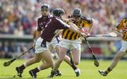 22 July 2006; Martin Comerford, Kilkenny, in action against Damien Joyce, Galway. Guinness All-Ireland Senior Hurling Championship Quarter-Final, Galway v Kilkenny, Semple Stadium, Thurles, Co. Tipperary. Picture credit: Brendan Moran / SPORTSFILE