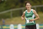 23 July 2006; Eventual winner Rosemary Ryan, Bilboa A.C., in action during the Women's 5000m at the AAI National Senior Track and Field Championships. Morton Stadium, Santry, Dublin. Picture credit: Brian Lawless / SPORTSFILE