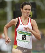 23 July 2006; Eventual winner Mary Cullen, 16, North Sligo A.C., in action during the Women's 1500m at the AAI National Senior Track and Field Championships. Morton Stadium, Santry, Dublin. Picture credit: Brian Lawless / SPORTSFILE