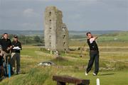 1 August 2006; Pat Murray, Limerick GC, tees off at the 13th in the quarter-final of the 105th South of Ireland championship, Lahinch Golf Club, Lahinch, Co Clare. Picture credit; Kieran Clancy / SPORTSFILE