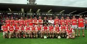 1 August 1999;  Armagh team during the Bank of Ireland Ulster Senior Football Championship Final match between Armagh and Down at St Tiernach's Park at Clones in Monaghan. Photo by David Maher/Sportsfile