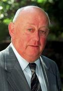 12 August 1999; Barry O'Houlaháin, administrator, Olympic Federation of Ireland, at the OCI offices in Dublin. Photo by Brendan Moran/Sportsfile