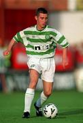 3 August 1999; Brian McColligan of Celtic during the friendly match between Bray Wanderers and Celtic at Tolka Park in Dublin. Photo by Brendan Moran/ Sportsfile