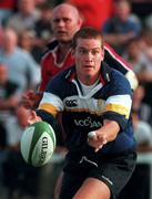 7 August 1999; Ciaran Scally of Leinster during the Guinness Interprovincial Rugby Championship match between Munster and Leinster at Temple Hill in Cork. Photo by Matt Browne/Sportsfile
