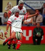 13 August 1999; David Humphreys of Ulster during the Guinness Interprovincial Rugby Championship match between Guinness Leinster and Ulster at Donnybrook in Dublin. Photo by Brendan Moran/Sportsfile