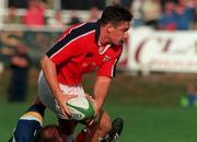 7 August 1999; David Wallace of Munster during the Guinness Interprovincial Rugby Championship match between Munster and Guinness Leinster at Temple Hill in Cork. Photo by Matt Browne/Sportsfile