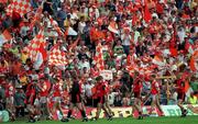 1 August 1999; Teams ahead of the Bank of Ireland Ulster Senior Football Championship Final match between Armagh and Down at St Tiernach's Park at Clones in Monaghan. Photo by David Maher/Sportsfile