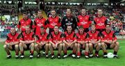 1 August 1999; Down team ahead of the Bank of Ireland Ulster Senior Football Championship Final match between Armagh and Down at St Tiernach's Park at Clones in Monaghan. Photo by David Maher/Sportsfile