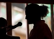 13 August 1999; Sonia O'Sullivan speaking to media at the announcement that BUPA Ireland will sponsor the Loughrea Run on the 16th October, at the Loughrea Hotel, Loughrea in Galway. Photo by Brendan Moran/Sportsfile