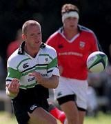 14 August 1999; Mel Deane of Connacht during the Guinness Interprovincial Championship match between Connacht and Munster at the Sportsgrounds in Galway. Photo by Brendan Moran/Sportsfile