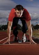 2 August 2006; David Gillick, Ireland. David Gillick Feature, Irishtown Stadium, Dublin. Picture credit; Brian Lawless / SPORTSFILE