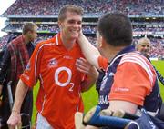 6 August 2006; Cathal Naughton, Cork, celebrates victory. Guinness All-Ireland Senior Hurling Championship Semi-Final, Cork v Waterford, Croke Park, Dublin. Picture credit; Damien Eagers / SPORTSFILE