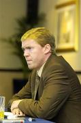 8 August 2006; Republic of Ireland manager Steve Staunton at a press conference to announce his squad for the International friendly against The Netherlands to be played on Wednesday August 16th at Lansdowne Road. Jurys Hotel, Ballsbridge, Dublin. Picture credit: Damien Eagers / SPORTSFILE