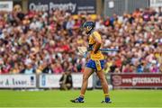 12 July 2014; Brendan Bugler, Clare, leaves the field after being sent off during the first half. GAA Hurling All-Ireland Senior Championship Round 1 Replay, Clare v Wexford, Wexford Park, Wexford. Picture credit: Ray McManus / SPORTSFILE