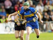 12 August 2006; Paula Bulfin, Tipperary, in action against Kiera Kinahan, Kilkenny. Gala All-Ireland Senior Camogie Championship, Semi-Final, Tipperary v Kilkenny, Nowlan Park, Kilkenny. Picture credit; Matt Browne / SPORTSFILE