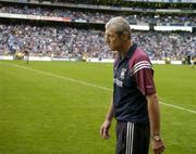12 August 2006; Westmeath manager Tomas O'Flatharta at the end of the match. Bank of Ireland All-Ireland Senior Football Championship, Quarter-Final, Dublin v Westmeath, Croke Park, Dublin. Picture credit; Damien Eagers / SPORTSFILE