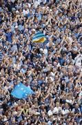 12 August 2006; Dublin supporters cheer on their team from Hill 16. Bank of Ireland All-Ireland Senior Football Championship, Quarter-Final, Dublin v Westmeath, Croke Park, Dublin. Picture credit; Ray McManus / SPORTSFILE