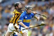 13 August 2006; Seamus Hennessy, Tipperary, in action against David Langton, Kilkenny, All-Ireland Minor Hurling Championship, Semi-Final, Kilkenny v Tipperary, Croke Park, Dublin. Picture credit; Ray McManus / SPORTSFILE