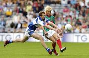 13 August 2006; Ciaran MacDonald, Mayo, in action against Noel Garvan, Laois. Bank of Ireland All-Ireland Senior Football Championship Quarter-Final, Mayo v Laois, Croke Park, Dublin. Picture credit; Matt Browne  / SPORTSFILE