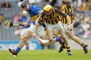 13 August 2006; Jonjo Farrell, Kilkenny, in action against P.J. Rowe, Tipperary. All-Ireland Minor Hurling Championship, Semi-Final, Kilkenny v Tipperary, Croke Park, Dublin. Picture credit; Ray McManus / SPORTSFILE