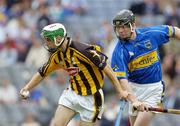 13 August 2006; John Fitzpatrick, Kilkenny, in action against Seamus Hennessy, Tipperary. All-Ireland Minor Hurling Championship, Semi-Final, Kilkenny v Tipperary, Croke Park, Dublin. Picture credit; Ray McManus / SPORTSFILE