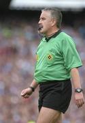12 August 2006; Brian Crowe, Referee. Bank of Ireland All-Ireland Senior Football Championship, Quarter-Final, Dublin v Westmeath, Croke Park, Dublin. Picture credit; Ray McManus / SPORTSFILE