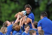 16 July 2014; Leinster's Mike McCarthy in action during the Herald Leinster Rugby Summer Camps in Mullingar. Mullingar RFC, Co. Westmeath. Picture credit: Dáire Brennan / SPORTSFILE