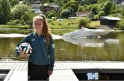 16 July 2014; Republic of Ireland's Sarah Rowe relaxes near the team hotel in Lillestrøm ahead of her side's second group game on Friday against England. Republic of Ireland at the 2014 UEFA Women's U19 Championship, Thon Hotel Arena, Lillestrøm, Norway. Picture credit: Stephen McCarthy / SPORTSFILE