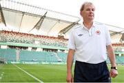 16 July 2014; St Partick's Athletic's manager Liam Buckley before the game. UEFA Champions League Second Qualifying Round First leg, Legia Warszawa v St Patrick's Athletic, Stadion Wojska Polskiego, Warsaw, Poland. Picture credit: Lukasz Grochala / SPORTSFILE