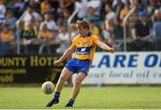 19 July 2014; Pádraic Collins, Clare, in action during the first half. GAA Football All Ireland Senior Championship, Round 3B, Clare v Kildare, Cusack Park, Ennis, Co. Clare. Picture credit: Diarmuid Greene / SPORTSFILE