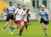 19 August 2006; Clare Doherty, Derry, in action against Dublin. All-Ireland Junior Camogie Championship Final, Dublin v Derry, O'Connor Park, Tullamore, Co. Offaly. Picture credit; Matt Browne / SPORTSFILE