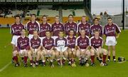 19 August 2006; Galway, Team. Erin All-Ireland U21 Hurling Championship Semi-Final, Galway v Kilkenny, O'Connor Park, Tullamore, Co. Offaly. Picture credit; Matt Browne / SPORTSFILE