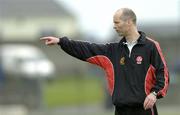 19 August 2006; Padraig O'Mianain, Derry, Manager. All-Ireland Junior Camogie Championship Final, Dublin v Derry, O'Connor Park, Tullamore, Co. Offaly. Picture credit; Matt Browne / SPORTSFILE