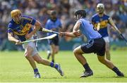 27 July 2014; Shane McGrath, Tipperary, in action against Shane Durkin, Dublin. GAA Hurling All Ireland Senior Championship Quarter-Final, Tipperary v Dublin. Semple Stadium, Thurles, Co. Tipperary. Picture credit: Diarmuid Greene / SPORTSFILE