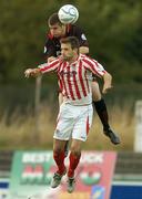 9 September 2006; Fahrudin Kudozovic, Sligo Rovers, in action against Conor Powell, Bohemians. eircom League Premier Division, Sligo Rovers v Bohemian, Showgrounds, Sligo. Picture credit: Matt Browne / SPORTSFILE