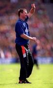 29 August 1999; Armagh joint manager Brian Canavan during the Bank of Ireland All-Ireland Senior Football Championship Semi-Final match between Meath and Armagh at Croke Park in Dublin. Photo by Ray McManus/Sportsfile