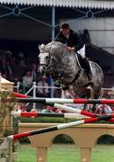 11 August 1995, Trevor Coyle on Cruising for Ireland compete in the Aga Khan Challenge Trophy during The Kerrygold Nations Cup at the RDS in Dublin. Photo by David Maher/Sportsfile