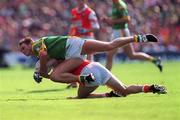 29 August 1999; Darren Fay of Meath during the Bank of Ireland All-Ireland Senior Football Championship Semi-Final match between Meath and Armagh at Croke Park in Dublin. Photo by Ray McManus/Sportsfile