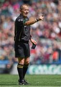 3 August 2014; Match referee Eddie Kinsella. GAA Football All-Ireland Senior Championship, Quarter-Final, Kerry v Galway, Croke Park, Dublin. Picture credit: Brendan Moran / SPORTSFILE