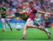 3 August 2014; Damien Comer, Galway, in action against Anthony Maher, Kerry. GAA Football All-Ireland Senior Championship, Quarter-Final, Kerry v Galway, Croke Park, Dublin. Picture credit: Cody Glenn / SPORTSFILE
