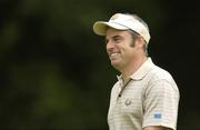 22 September 2006; Paul McGinley, Team Europe 2006, during Friday afternoon's foursomes matches. 36th Ryder Cup Matches, K Club, Straffan, Co. Kildare, Ireland. Picture credit: Matt Browne / SPORTSFILE