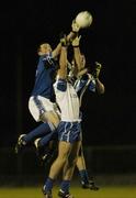 6 October 2006; Gary Hurney, Munster, in action against Diarmuid Blake and Finian Hanley, Connacht. M Donnelly Interprovincial Football Championship Semi-Final, Connacht v Munster, Ballyforan, Roscommon. Picture credit: Matt Browne / SPORTSFILE