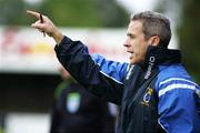 7 October 2006; Dungannon Swifts manager Harry Fay. Carnegie Premier League, Dungannon Swifts v Glentoran, Stangmore Park, Dungannon, Co. Tyrone. Picture credit: Russell Pritchard / SPORTSFILE