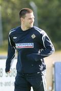 9 October 2006; David Healy during Northern Ireland squad training. Newforge Country Club, Belfast, Co. Antrim. Picture credit: Oliver McVeigh / SPORTSFILE