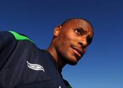 9 October 2006; Clinton Morrison, Republic of Ireland, at the end of squad training. Malahide FC, Malahide, Dublin. Picture credit: David Maher / SPORTSFILE