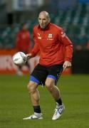 10 October 2006; Jan Koller in action during Czech Republic squad training. Lansdowne Road, Dublin. Picture credit: Brendan Moran / SPORTSFILE