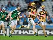 10 August 2014; Richie Power, Kilkenny, in action against Wayne McNamara, Limerick. GAA Hurling All-Ireland Senior Championship, Semi-Final, Kilkenny v Limerick, Croke Park, Dublin. Picture credit: David Maher / SPORTSFILE