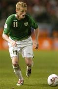 11 October 2006; Damien Duff, Republic of Ireland. Euro 2008 Championship Qualifier, Republic of Ireland v Czech Republic, Lansdowne Road, Dublin. Picture credit: Brendan Moran / SPORTSFILE