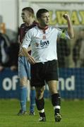 20 October 2006; John Flanagan celebrates scoring for Dundalk. eircom League, Division 1, Galway United v Dundalk, Terryland Park, Galway. Picture credit: Ray Ryan / SPORTSFILE