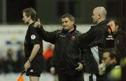 20 October 2006; Dundalk's manager John Gill. eircom League, Division 1, Galway United v Dundalk, Terryland Park, Galway. Picture credit: Ray Ryan / SPORTSFILE